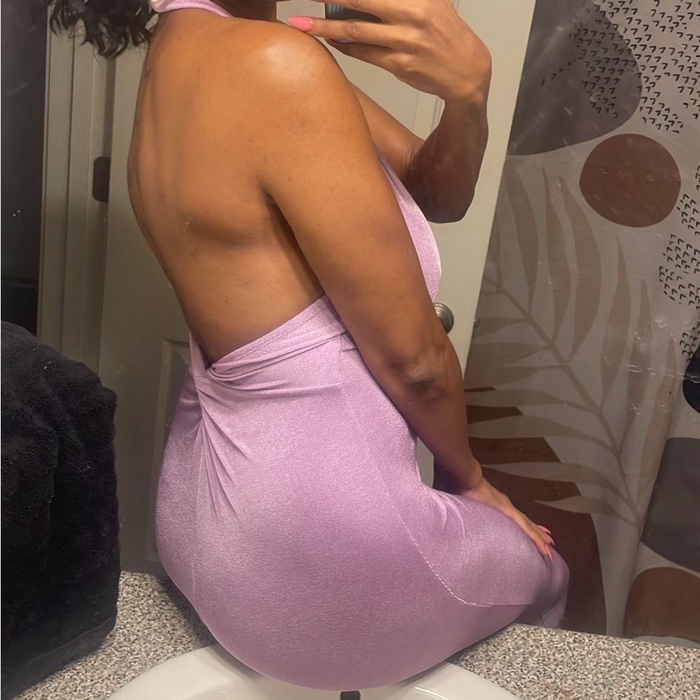 Purple dress